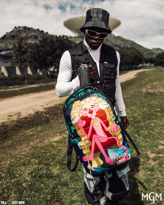 Sprayground PINK PANTHER HEAVY LIES THE CROWN BACKPACK