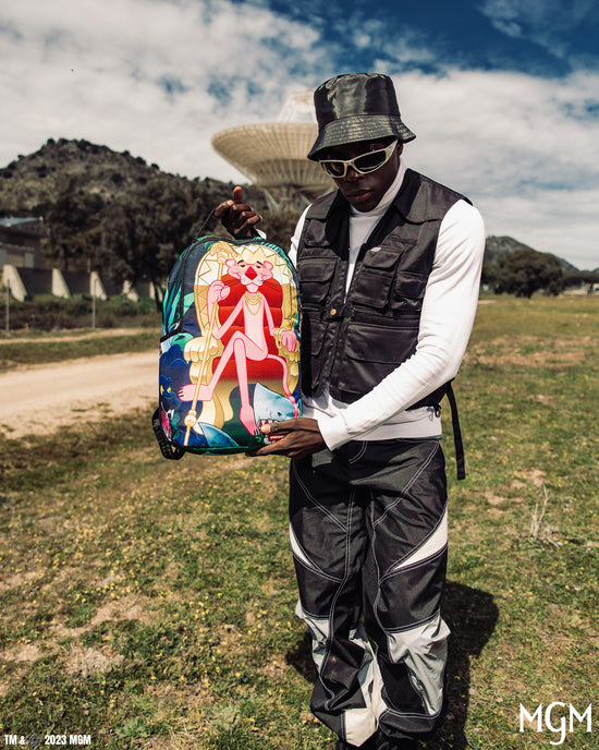 Sprayground PINK PANTHER HEAVY LIES THE CROWN BACKPACK