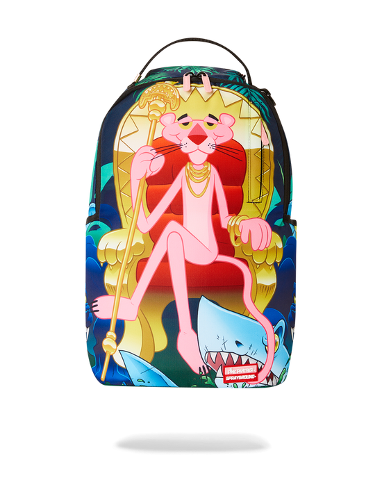 sprayground PINK PANTHER HEAVY LIES THE CROWN BACKPACK