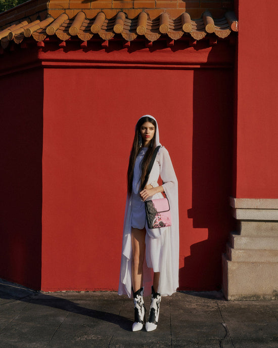 Sprayground PINK PANTHER PINK PAINTER MESSENGER SLING BAG