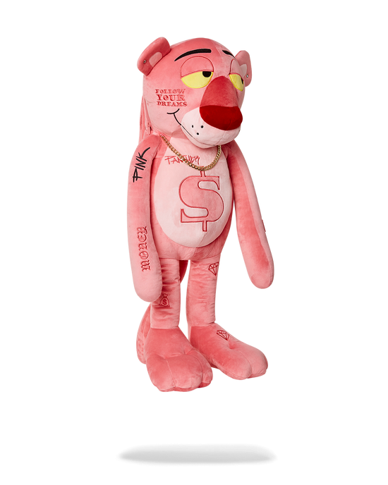 Sprayground PINK PANTHER UP TO NO GOOD TEDDY BEAR BACKPACK