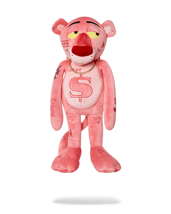 sprayground PINK PANTHER UP TO NO GOOD TEDDY BEAR BACKPACK