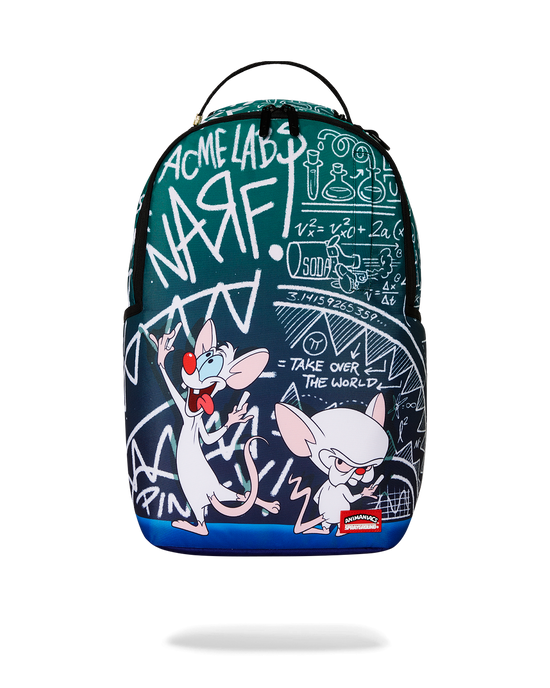 sprayground PINKY AND THE BRAIN TAKIN OVER THE WORLD DLXR BACKPACK