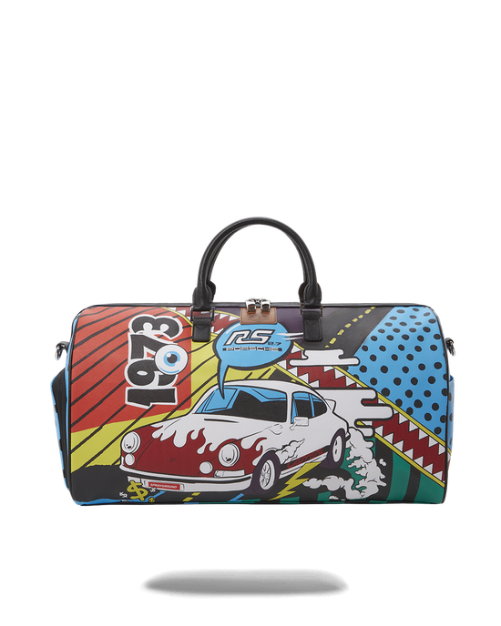 sprayground PORSCHE 1972 COLLAB DUFFLE (ONLY 1 911 UNITS MADE)