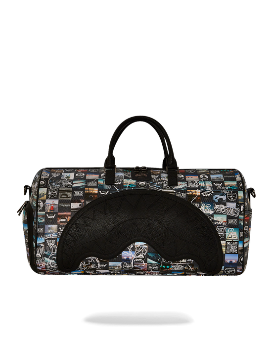 sprayground PORSCHE AHEAD COLLAB DUFFLE - LIMITED EDITION