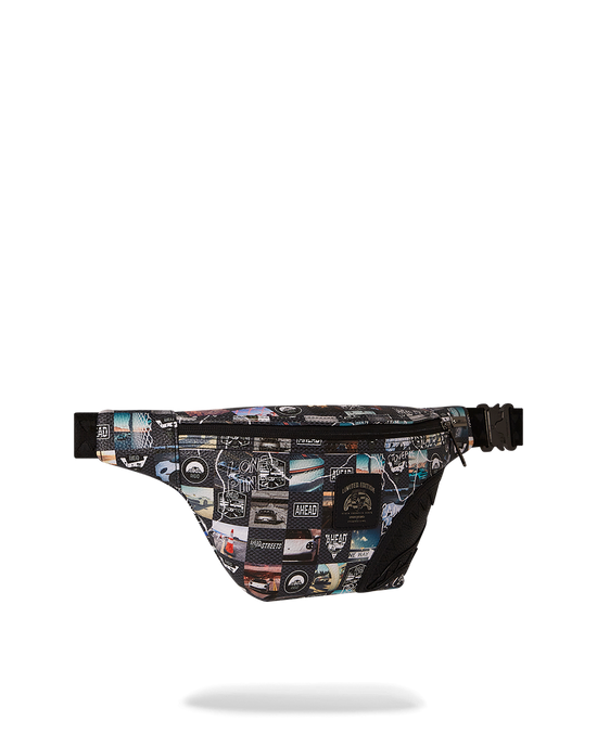 Sprayground PORSCHE AHEAD COLLAB SAVVY CROSSBODY - LIMITED EDITION