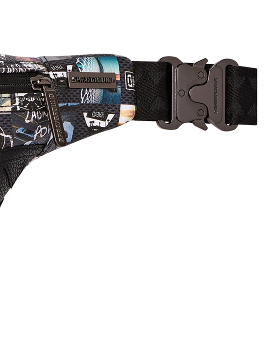 Sprayground PORSCHE AHEAD COLLAB SAVVY CROSSBODY - LIMITED EDITION