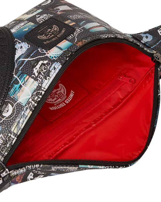 Sprayground PORSCHE AHEAD COLLAB SAVVY CROSSBODY - LIMITED EDITION
