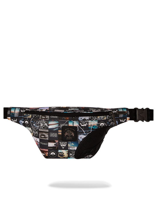 sprayground PORSCHE AHEAD COLLAB SAVVY CROSSBODY - LIMITED EDITION