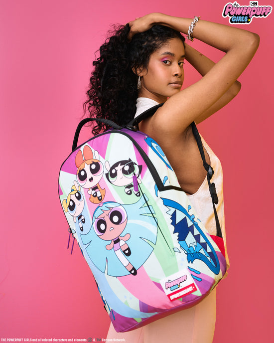 Sprayground POWER PUFF GIRLS MONSTER SHARK BACKPACK