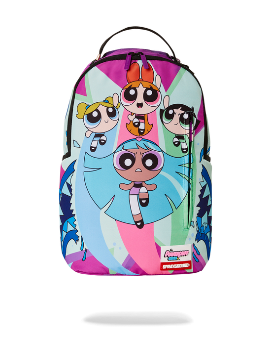 sprayground POWER PUFF GIRLS MONSTER SHARK BACKPACK