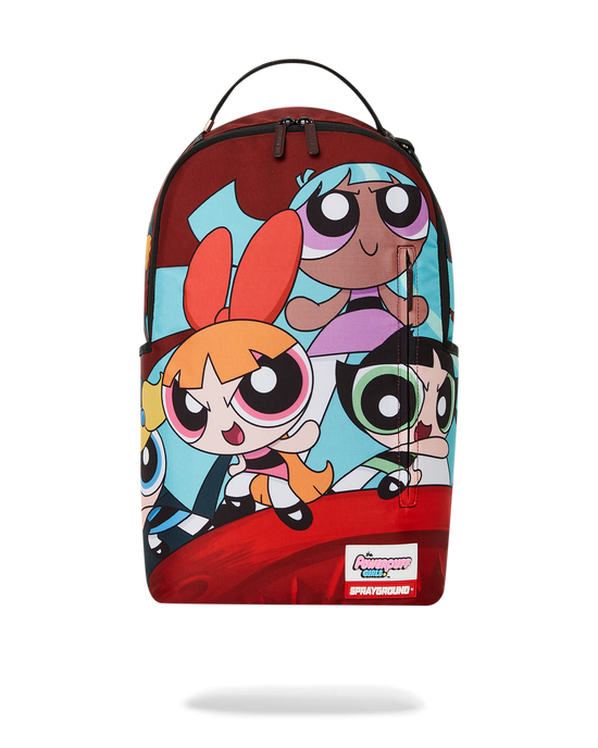 sprayground POWERPUFF GIRLS NEVER BACK DOWN BACKPACK