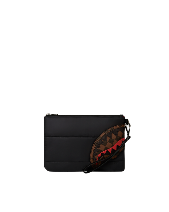 sprayground PUFFER SHARK VAIL FLEX CROSSOVER CLUTCH