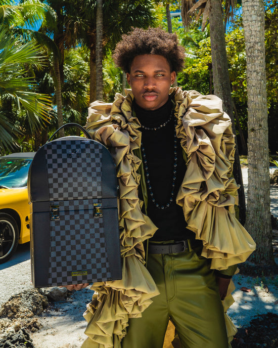 Sprayground RACEWAY SHADOW PHANTOM HALF BOX BACKPACK (DLXV)