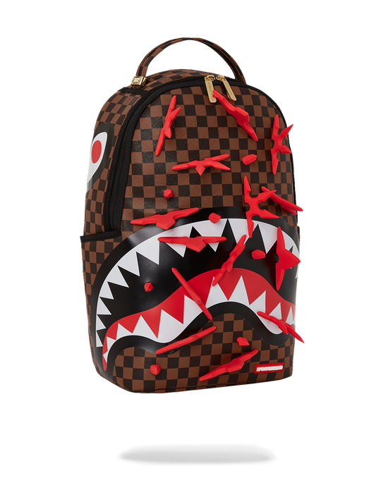 Sprayground REAL 3D NINJA STARS SMASHED BACKPACK (DLXV)