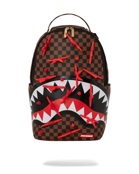 sprayground REAL 3D NINJA STARS SMASHED BACKPACK (DLXV)
