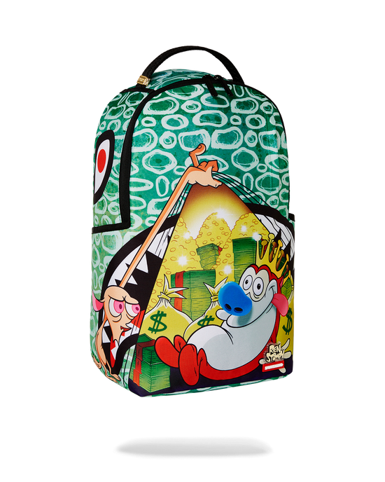 Sprayground REN & STIMPY HIDDEN GOLD MINE DLXR BACKPACK