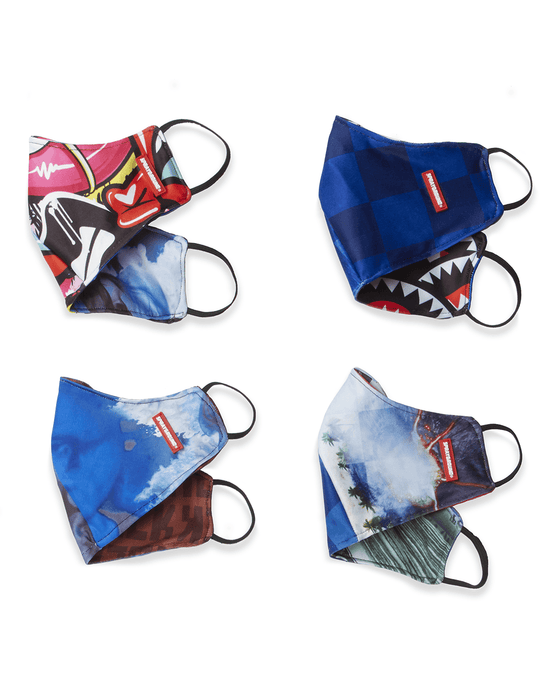 sprayground REVERSIBLE SPORT FIT ADULT FASHION MASK (MYSTERY PACK)