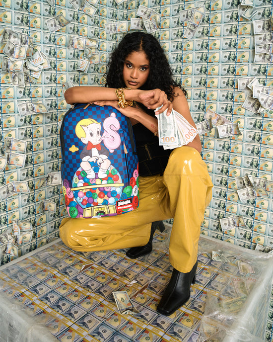 Sprayground RICHIE RICH MONEY MONEY MONEY BACKPACK (DLXV)