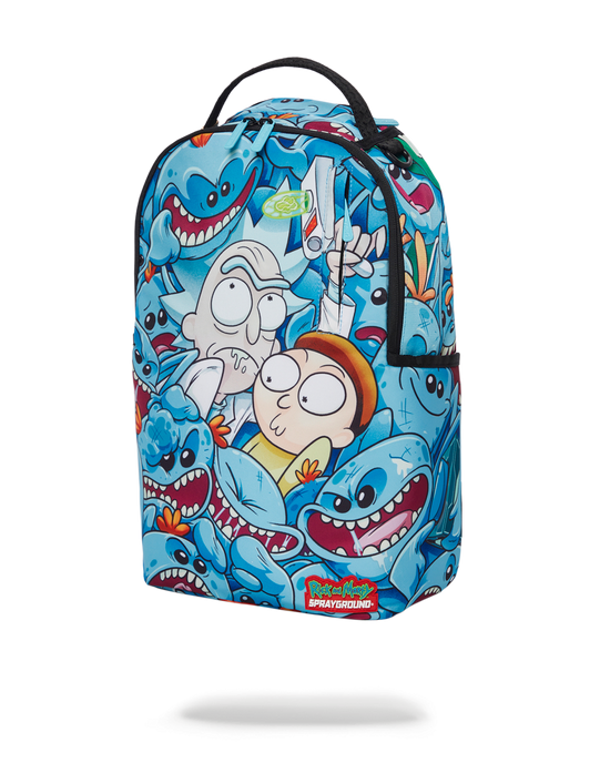 Sprayground RICK & MORTY MESEEKS CRAMMED BACKPACK (DLXR)