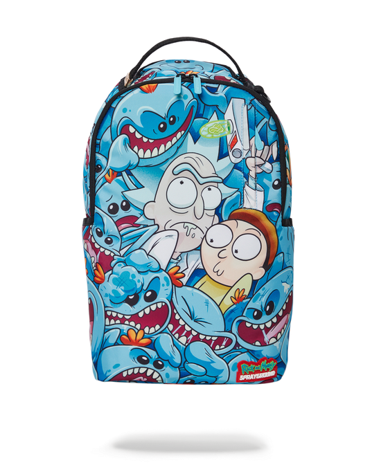 sprayground RICK & MORTY MESEEKS CRAMMED BACKPACK (DLXR)