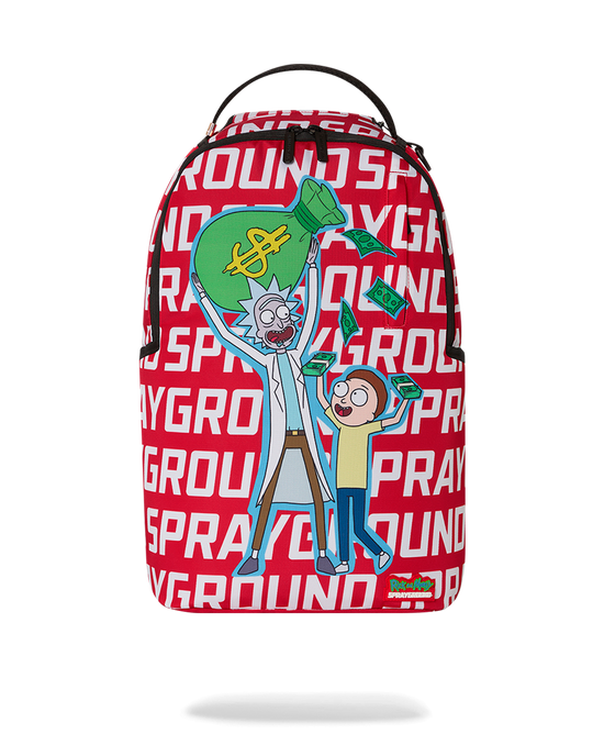 sprayground RICK & MORTY THE WORLD IS MINE DLXSR BACKPACK