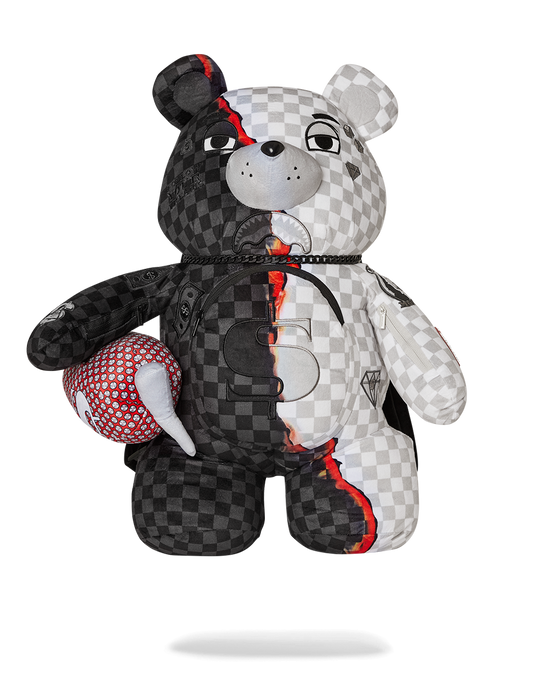 sprayground RING OF FIRE MONEYBEAR TEDDYBEAR BACKPACK