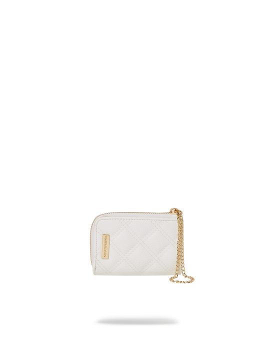 Sprayground RIVIERA LE BLANC GOLD CHAIN SHARK WALLET