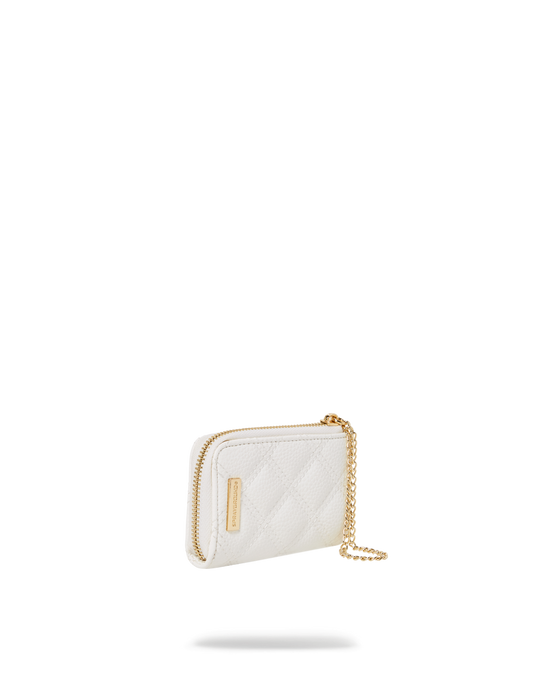 Sprayground RIVIERA LE BLANC GOLD CHAIN SHARK WALLET