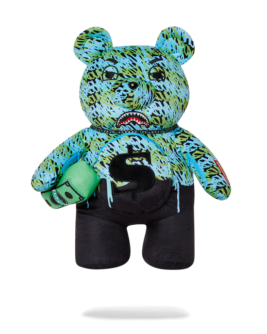 sprayground ROUGE THE GAWD MONEYBEAR TEDDYBEAR BACKPACK