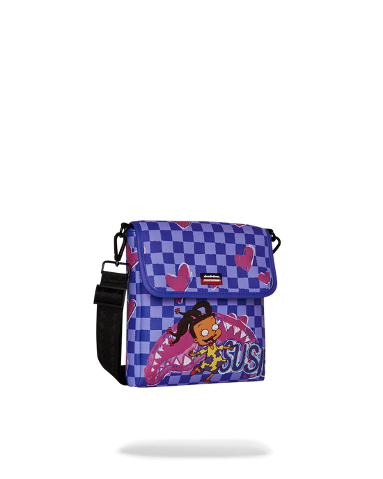 Sprayground RUGRATS SUSIE CRAYON SHARK MESSENGER SLING