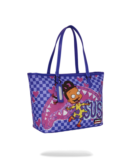 Sprayground RUGRATS SUSIE CRAYON SHARK MESSENGER TOTE