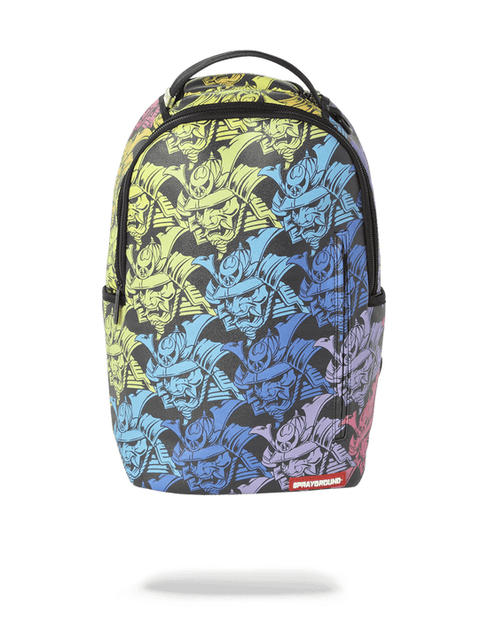 sprayground SAMURAI HEAD REPEAT BACKPACK (ONE OF ONE)