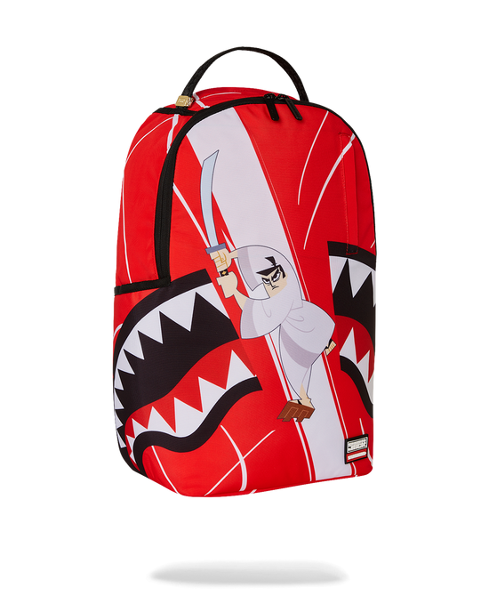 Sprayground SAMURAI JACK SHARK MOUTH SLICE DLXR BACKPACK