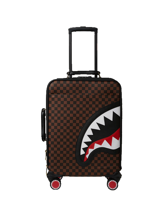 sprayground SAWTOOTH SHARKS IN PARIS CARRY-ON LUGGAGE