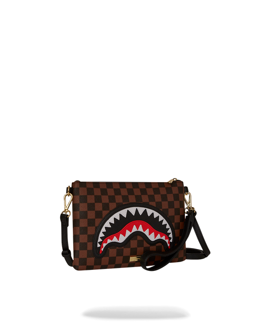 Sprayground SAWTOOTH SHARKS IN PARIS CROSSOVER CLUTCH