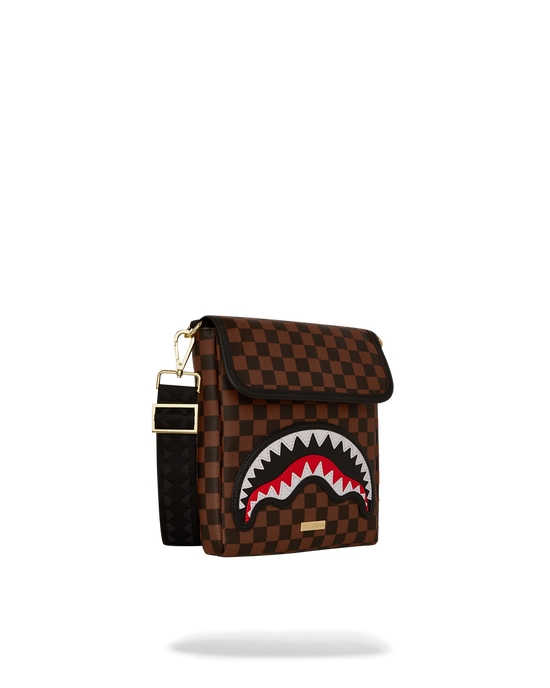 Sprayground SAWTOOTH SHARKS IN PARIS MESSENGER SLING