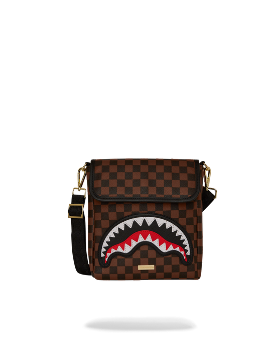sprayground SAWTOOTH SHARKS IN PARIS MESSENGER SLING