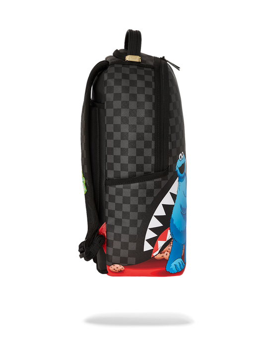 Sprayground SESAME STREET COOKIE MONSTER SNACK ATTACK DLXSV BACKPACK