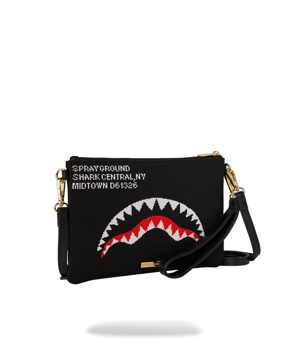 Sprayground SHARK CENTRAL AEROFLEX CROSSOVER CLUTCH