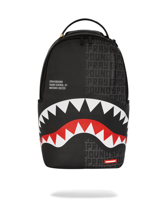 sprayground SHARK CENTRAL DOUBLE TROUBLE DLXSV BACKPACK