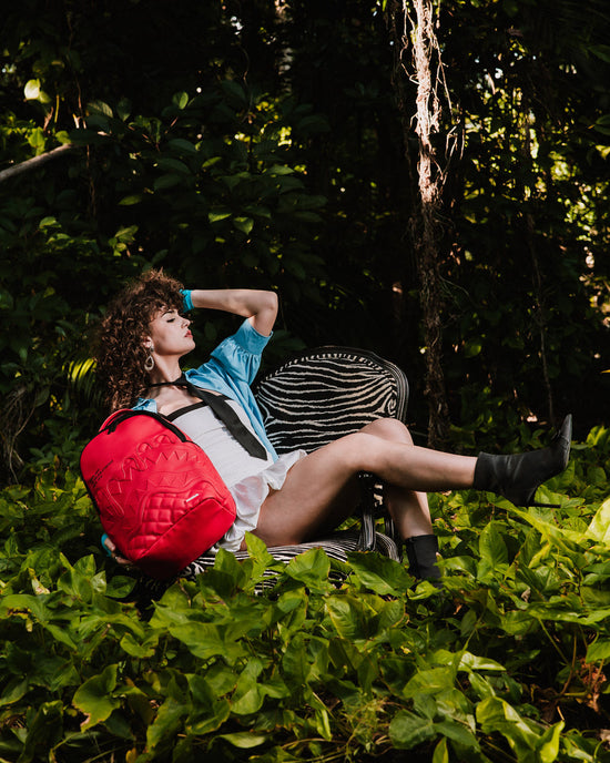 Sprayground SHARK CENTRAL EMBOSSED DRIP DLXSV BACKPACK