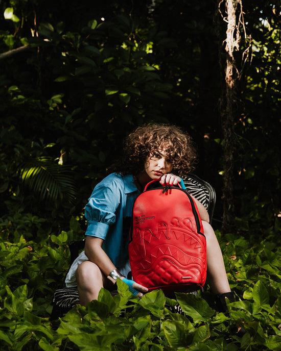 Sprayground SHARK CENTRAL EMBOSSED DRIP DLXSV BACKPACK