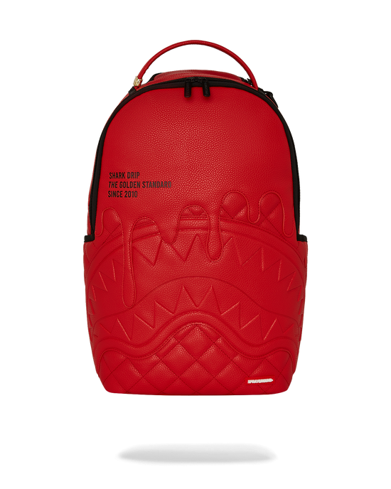 sprayground SHARK CENTRAL EMBOSSED DRIP DLXSV BACKPACK