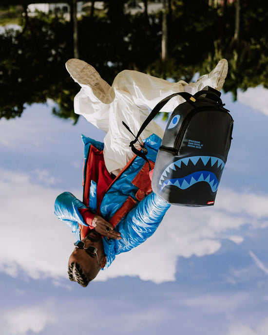 Sprayground SHARK CENTRAL LATE ARRIVAL DLXSV BACKPACK