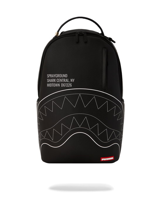 sprayground SHARK CENTRAL OUT THE LINE DLXSV BACKPACK