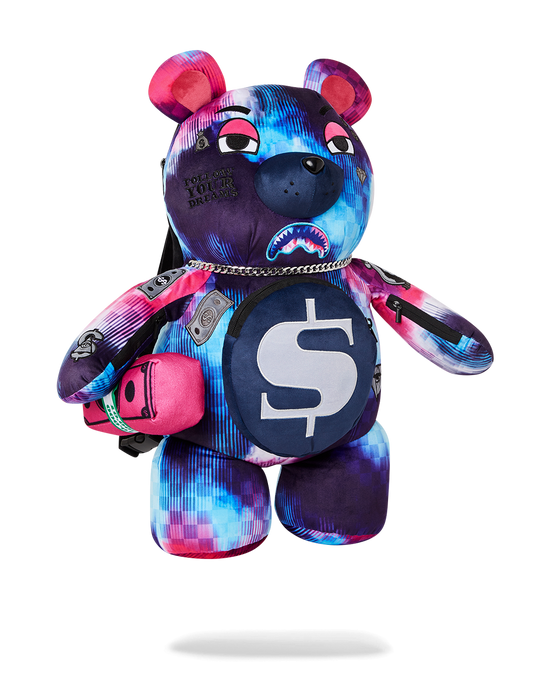 Sprayground SHARKCLUB ELECTRONICA MONEYBEAR TEDDYBEAR BACKPACK