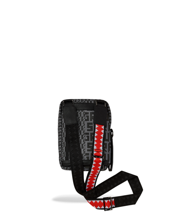Sprayground SHARKFINITY STEALTH PILOT MESSENGER SLING BAG