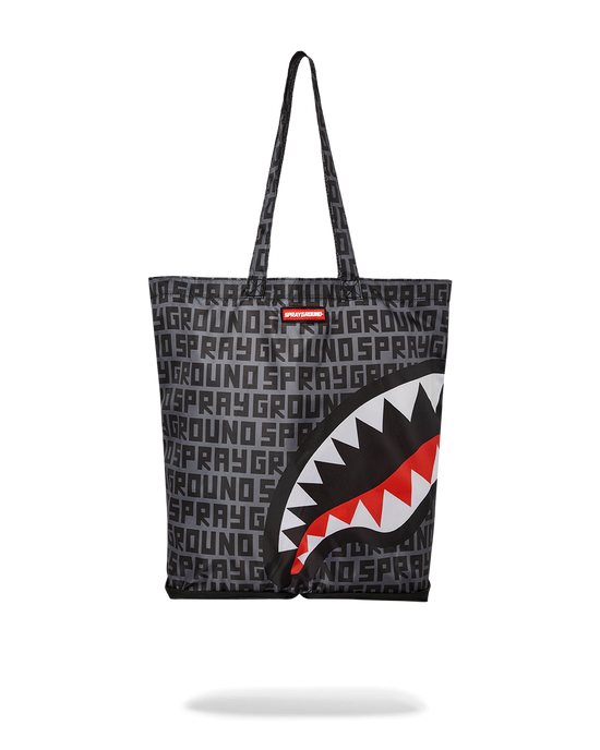 Sprayground SHARKFINITY STEALTH PILOT PACKABLE TOTE