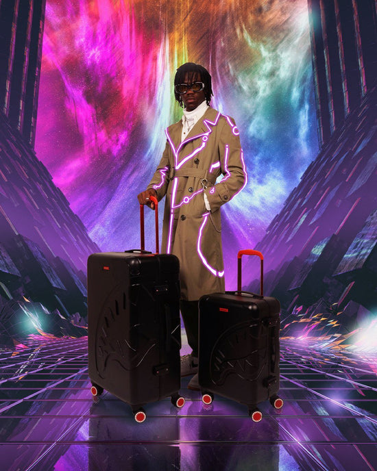 Sprayground SHARKITECTURE MOLDED 22” CARRY-ON LUGGAGE